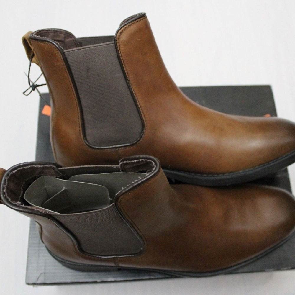 ANDREW MARC BENNETT AUTUMN/BLACK ANKLE BOOT - Picture 2 of 6